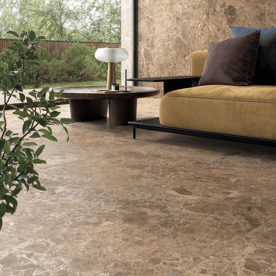 Breccia Brown Lucido e Opaco 60x120 - Piastrellami