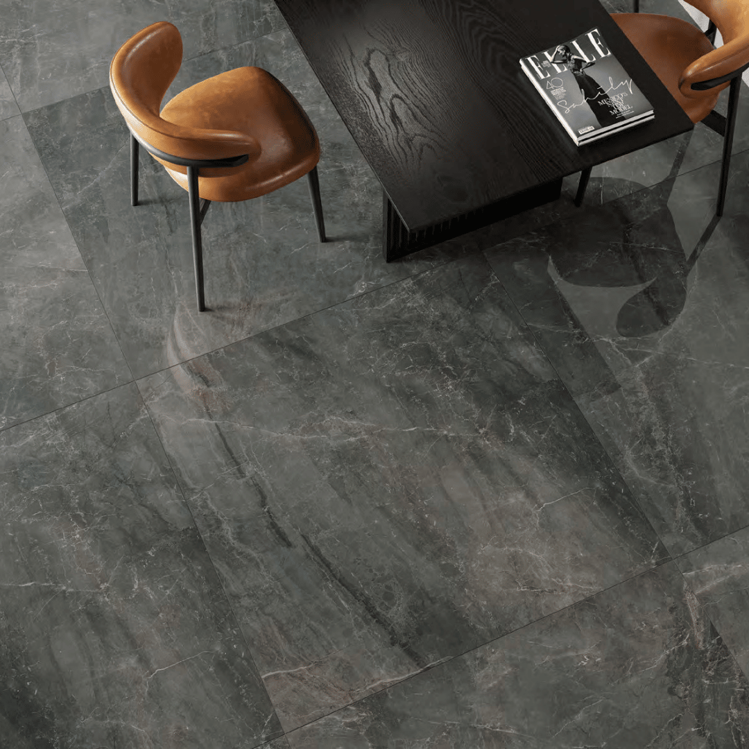 Marmi Lux Soveraia Grey Lucido e Opaco 60x120 - Piastrellami